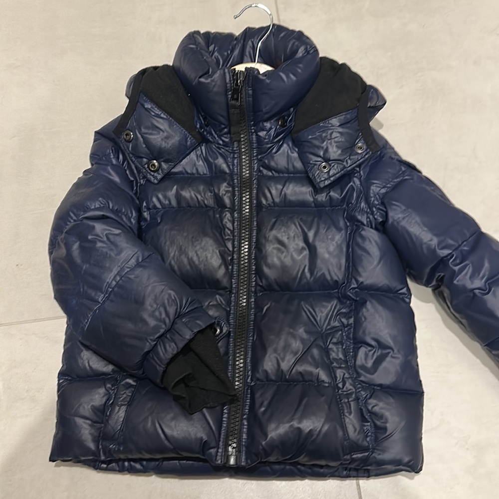 S13 kids coat. Navy blue. Size 2T - Picture 3 of 7